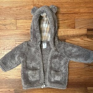 Carter’s Bear Fleece Infant Baby Jacket Coat 0-3 months